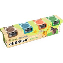 Childgen Doğal Oyun Hamuru At 4 x 125 G - 6 Adet
