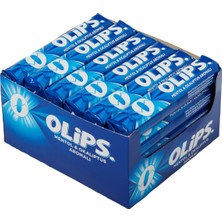 Olips Şeker 24 x 28 G Mentol - Ferahlatıcı Mentol Lezzeti 4'li Avantaj Paketi - 4 Adet