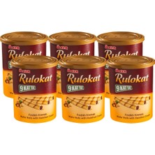 Ülker Rulokat Gofret 170G Fındıklı Rulo Gofret 3'li Ekonomik Paket - 3 Adet