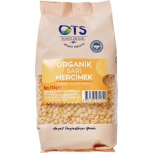Ots Organik Sarı Mercimek 750 G - 6 Adet