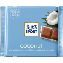 Ritter Sport Hindistan Cevizli Sütlü Çikolata 100 G