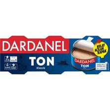 Dardanel Ton Balığı 3X75G Bütün Dilim Açık Renkli Konserve 8'li Avantaj Paketi - 8 Adet
