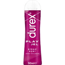 Durex Play Jel 50 ml Kiraz Aşk Kayganlaştırıcı 3'li Ekonomik Paket - 3 Adet