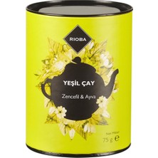 Rioba Rıoba Yeşil Çay Zencefil & Ayva Karışımı 75 G 5'li Avantaj Paketi - 5 Adet