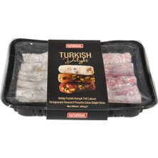 Uzungil Antep Fıstıklı Karışık Fitil Lokum 350 G - 6 Adet