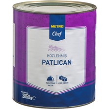 Metro Chef Közlenmiş Patlıcan 2,85 kg - Pratik ve Lezzetli Konserve 2'li Ekonomik Paket - 2 Adet