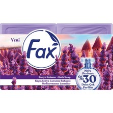 Fax Kalıp Sabun 4lü 150 G Lavanta Nemlendirici ve Tazeleyici