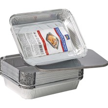 Aro Alüminyum Tepsi+Kapak 25'li 1125 cc Tek Kullanımlık Fırın Kabı