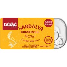 Tada Sardalya Konservesi 125 G - 5 Adet