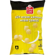 Fine Life Süt Mısırı Cipsi 130 G Fırınlanmış Trans Yağsız Atıştırmalık 8'li Avantaj Paketi - 8 Adet