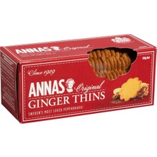 Anna's Zencefilli Bisküvi 150G - Gevrek Lezzet 4'li Avantaj Paketi - 4 Adet
