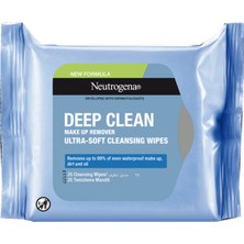 Neutrogena Deep Clean Makyaj Temizleme Mendili 25'li - 5 Adet