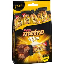 Ülker Metro Mini 102G - Pratik Atıştırmalık Çikolata 6'li Avantaj Paketi - 6 Adet