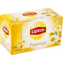 Lipton Papatya Çayı 20'li Poşet 200G Doğal Bitki Çayı 2'li Ekonomik Paket - 2 Adet