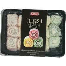 Uzungil Meyve Aromalı Karışık Sultan Sarma Lokum 425 G - 7 Adet