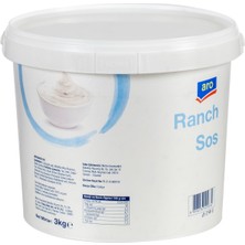 Aro Ranch Sos 3 kg - Pratik Şişe Ambalajında Büyük Boy