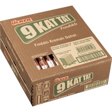 Ülker 9kat Tat Gofret Fındık Aromalı 39G - Klasik Lezzet 2'li Ekonomik Paket - 2 Adet