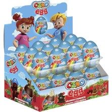 Şölen Ozmo Süpriz Yumurta 24X20G Sütlü Çikolata Sürpriz Oyuncaklı