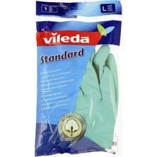 Vileda Standart Eldiven Büyük - Bulaşık Eldiveni 3'li Ekonomik Paket - 3 Adet