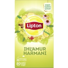 Lipton Bardak Poşet Bitki Çayı Ihlamur 20'li - 7 Adet
