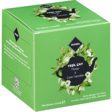 Rioba Rıoba Yeşil Poşet Çay 10'lu 20G Mango&çiçek Aromalı 5'li Avantaj Paketi - 5 Adet