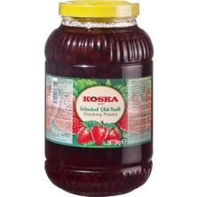 Koska Pet Reçel 5kg Çilek - %35 Meyve Içerikli Kahvaltılık Reçel