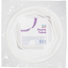Aro Ekonomik Tabak 100ADET 17CM 3'li Ekonomik Paket - 3 Adet