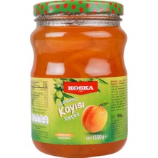 Koska Kayısı Reçeli 1,5 kg - Lezzetli Kahvaltılık 2'li Ekonomik Paket - 2 Adet