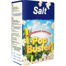Pop Buster Popcorn 100G 3lü Mikrodalgada Patlayan Mısır Gdo Içermez 2'li Ekonomik Paket - 2 Adet