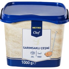 Metro Chef Çeşni 1 kg Sarımsak Tozu ve Granül Baharat 5'li Avantaj Paketi - 5 Adet