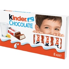 Kinder Çikolata 100 G Sütlü 5'li Avantaj Paketi - 5 Adet