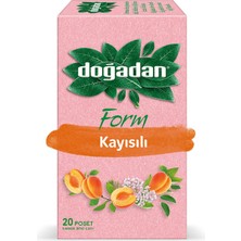 Doğadan Form Kayısılı Karışık Bitki Çayı 20'li 36 G - 7 Adet