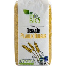 M Life Bio Organik Pilavlık Bulgur 1 kg - 8 Adet