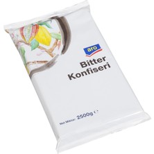 Aro Konfiseri 2,5 kg Bitter - Pastacılık ve Dekor Için Pratik Çikolata