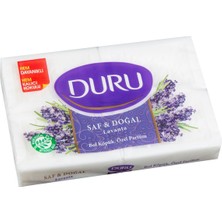 Duru Beyaz Sabun 4X150G Lavanta - Doğal Temizlik ve Ferahlık 8'li Avantaj Paketi - 8 Adet