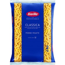 Barilla Penne Kalem Makarna 2kg - Italyan Kalitesi Durum Buğdayı 3'li Ekonomik Paket - 3 Adet
