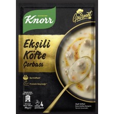 Knorr Ekşili Köfte Çorba 79 G - Pratik ve Lezzetli Hazır Çorba 5'li Avantaj Paketi - 5 Adet