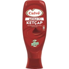 Calve Acılı Ketçap 610 G - Mevsiminde Toplanan Domateslerden 8'li Avantaj Paketi - 8 Adet