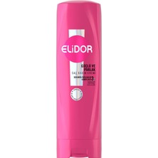 Elidor Saç Bakım Kremi Güçlü ve Parlak 350 ml - 4 Adet