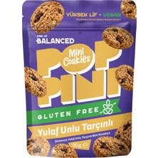 Kind Of Balanced Glutensiz Yulaf Unlu Tarçınlı Mini Kurabiye 50 G - 7 Adet