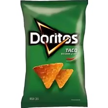 Doritos Taco Süper Boy Cips 135 G - Çıtır Mısır Cipsi 8'li Avantaj Paketi - 8 Adet