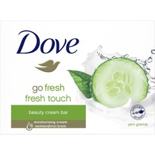 Dove Fresh Touch Cream Bar Sabun 90G - Salatalık ve Yeşil Çay Ferahlığı 4'li Avantaj Paketi - 4 Adet