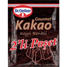 Dr. Oetker Gourmet 50G Kakao - Pastacılık ve Tatlılar Için Kaliteli Kakao 4'li Avantaj Paketi - 4 Adet