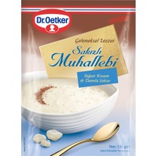 Dr. Oetker Sakızlı Muhallebi 135 G - Damla Sakızlı Pratik Tatlı 6'li Avantaj Paketi - 6 Adet
