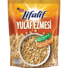 Eti Lifalif Yulaf Ezmesi 500G - Yüksek Lifli Kahvaltılık Gevrek
