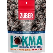 Züber Lokma 96G Hindistan Cevizli - Hurmalı ve Kakaolu Fındık Ezmeli Atıştırmalı 5'li Avantaj Paketi - 5 Adet