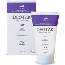 Deotak Krem Deodorant Soft 35 ml - 6 Adet