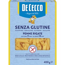 De Cecco Dececco Penne Rigate Glütensiz Kalem Makarna 400 G - 4 Adet