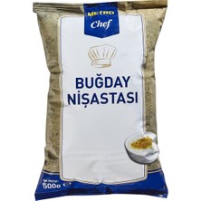 Metro Chef Buğday Nişastası 500 G - Hamur Işleri Için Ideal 5'li Avantaj Paketi - 5 Adet
