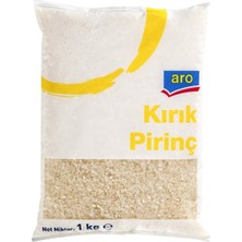 Aro Kırık Pirinç 1 kg - Sütlaç, Çorba ve Dolma Için Ideal 3'li Ekonomik Paket - 3 Adet